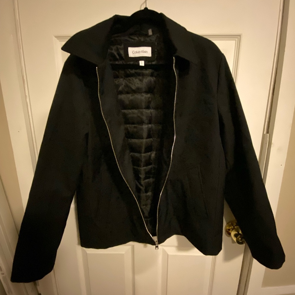 Calvin Klein Women's Black Jacket